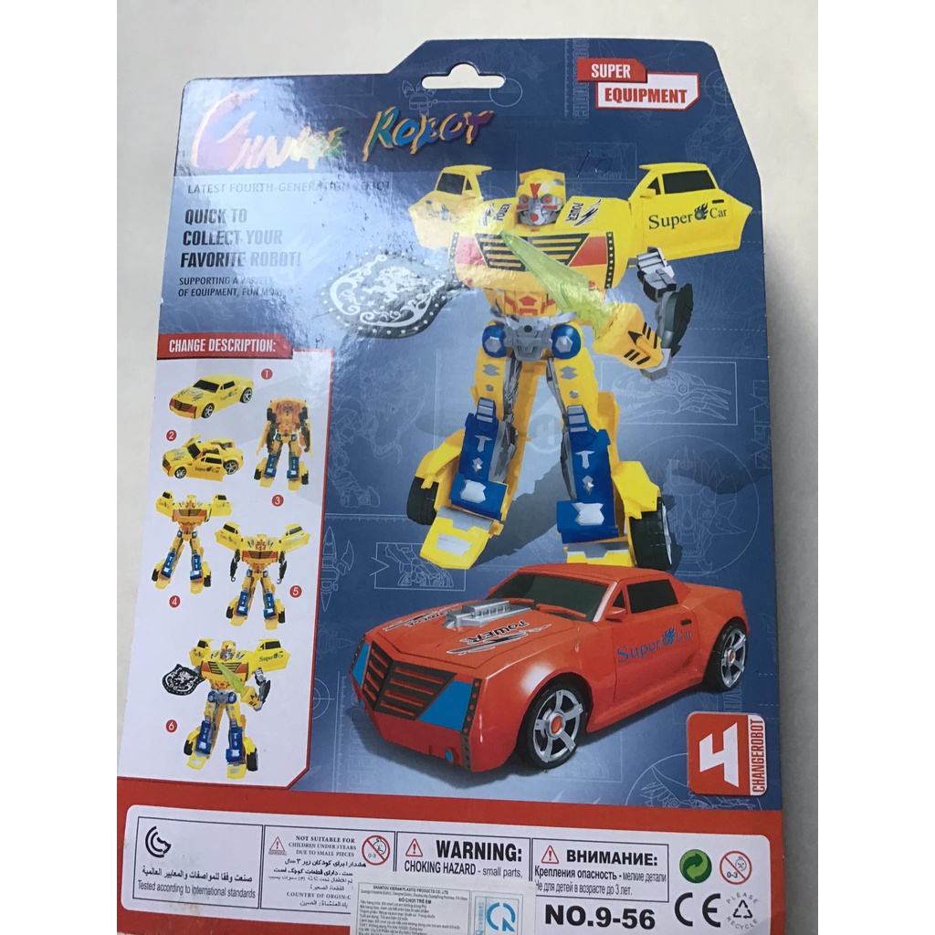 ROBOT BIẾN HÌNH XE