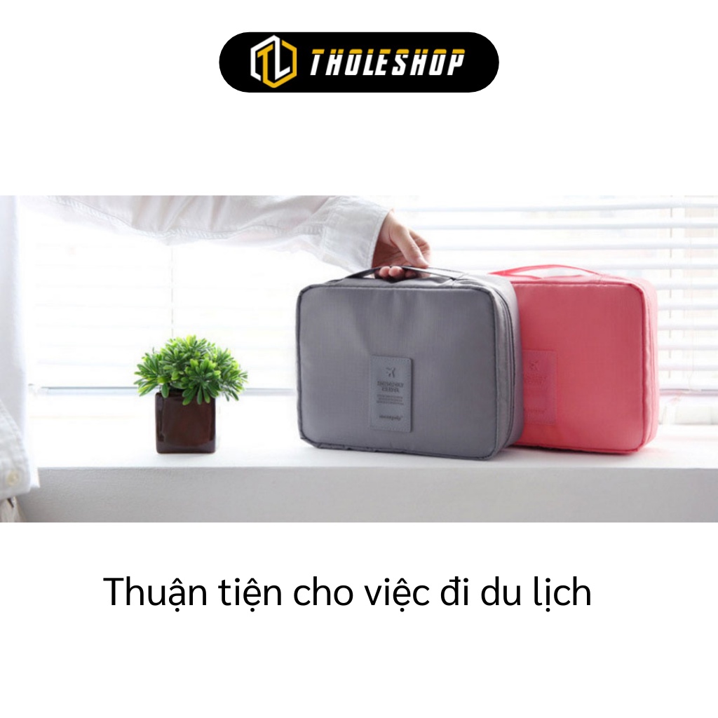 Túi đựng đồ - Túi du lịch chống thấm có nhiều ngăn nhỏ giúp bạn xếp gọn đồ đạc - Màu trơn  2876