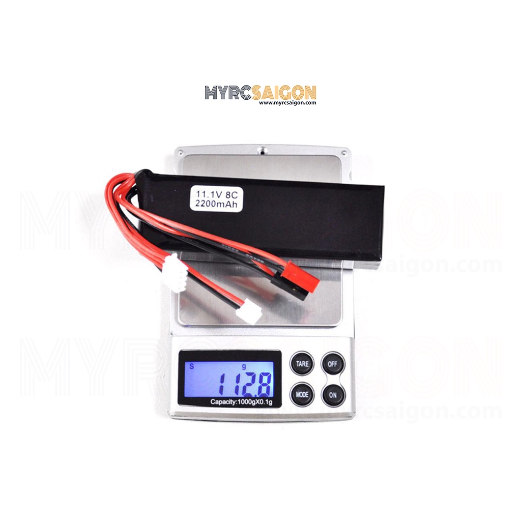 PIN TAY ĐIỀU KHIỂN TX 3S 2200MAH 8C