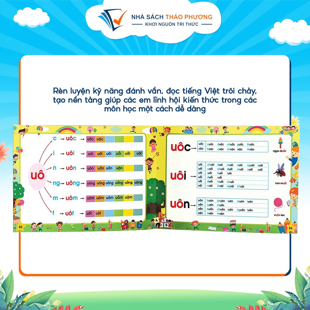 Sách - Tập đánh vần Tiếng Việt (Bí quyết giúp con đọc tiếng Việt thông thạo 4-6 tuổi)
