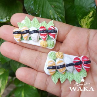 Sushi nhật mini food 03- mô hình 1/12