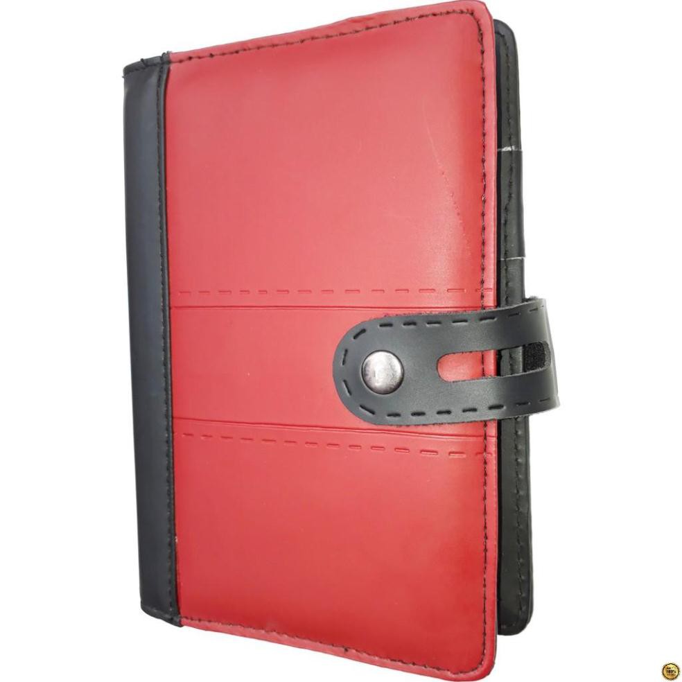 Sổ Kelvin cao cấp kẹp còng A6 - 240 trang; MS: 357 [Sổ da cao cấp]