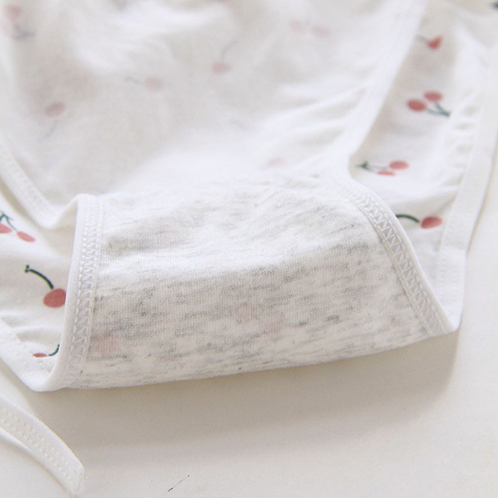 Quần lót bằng cotton không đường may in họa tiết hoạt hình thiết kế dễ thương nhiều màu sắc cho nữ