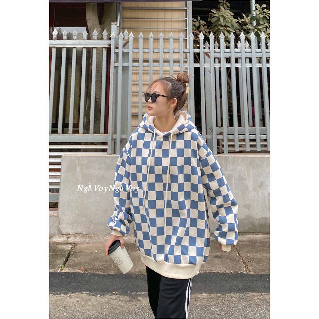 ÁO HOODIE KẺ CARO CHẤT SIÊU ĐẸP | BigBuy360 - bigbuy360.vn