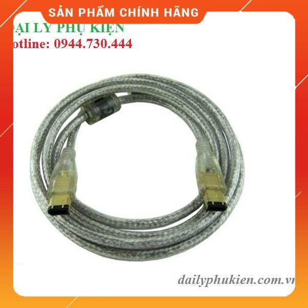 (Có sẵn) Cáp IEEE 1394 đầu 6-6 1.5m _Siêu rẻ