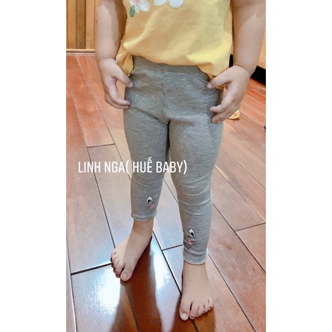 Quần legging tăm Dokma bé gái