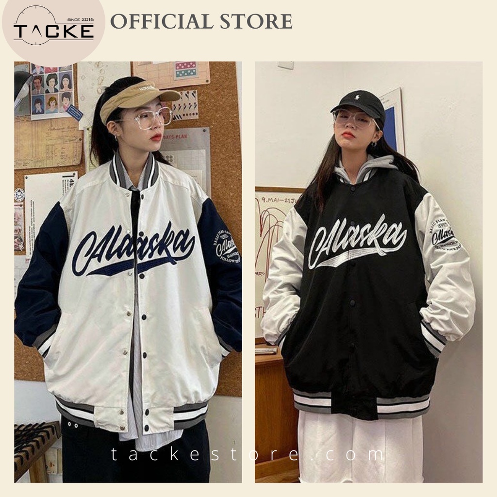 Áo khoác bomber dù Marcus unisex nam nữ form rộng 2 lớp Chống Nắng Siêu Hot Jacket Bomber TACKE STORE
