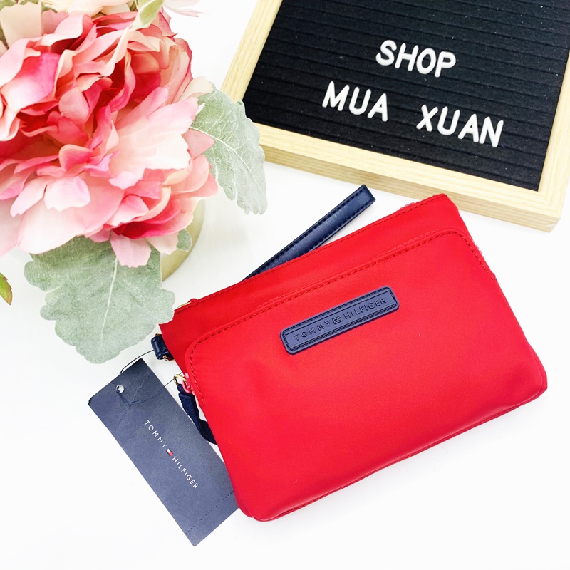 Ví Tommy Hilfiger Wristlet, Red