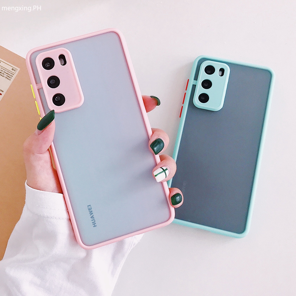 Ốp Lưng Mềm Bảo Vệ Camera Màu Kẹo Cho Realme C15 C11 5 5s 5i 6i Oppo A52 A92 A5 A9 2020