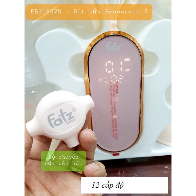 MÁY HÚT SỮA ĐIỆN ĐÔI FATZ BABY - RESONANCE 5 - FB1180VN