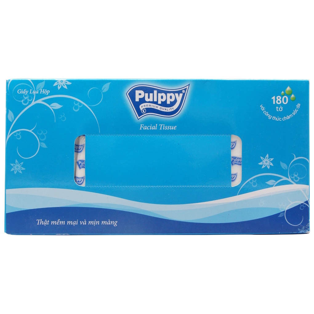 Khăn hộp Pulppy Giấy lụa hộp Pulppy