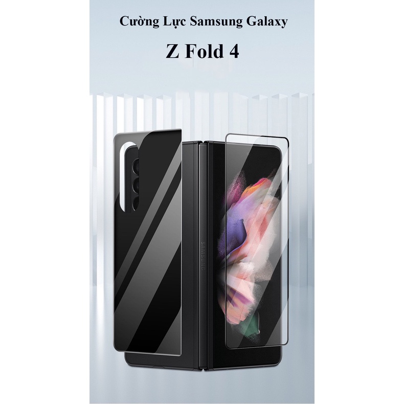 Cường Lực Màn Hình Ngoài Samsung Galaxy Z Fold 4 Bảo Vệ Màn Hình Chống Trày Xước Full Màn Hình Hiển Thị Dùng Được Ốp Máy
