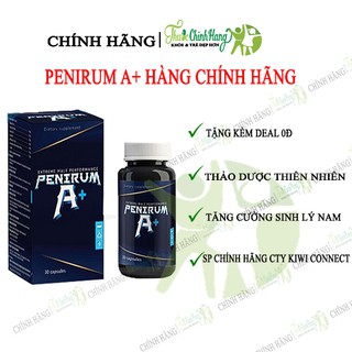 PENIRUM A+ Viên Uống Hỗ Trợ Tăng Cường Sinh Lý Nam HỘP 30 VIÊN [CHÍNH HÃNG]