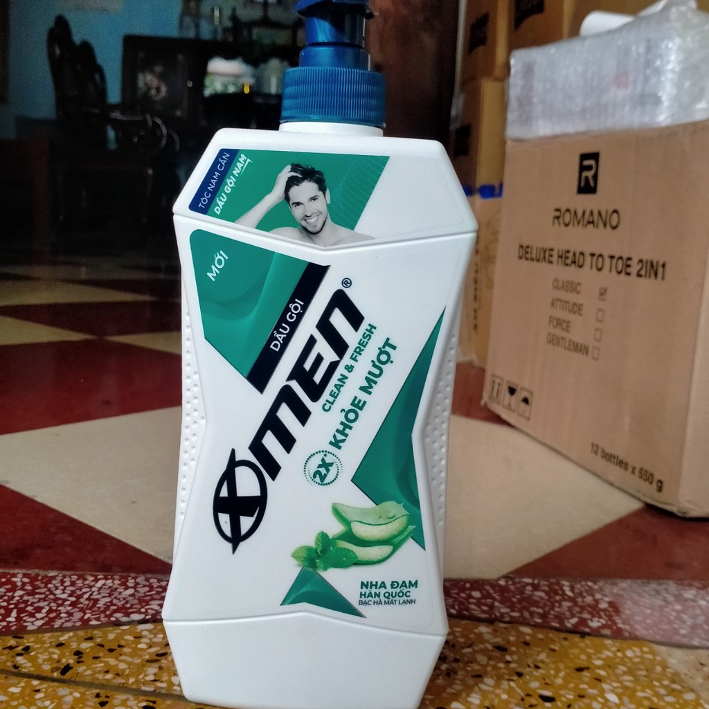dầu gội đầu nước hoa xmen chai 650ml /900ml ( Tặng chai tắm or gội 150ml)