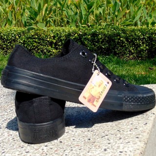 Giày AllStar Chuck II Cổ Thấp Nữ Full Đen