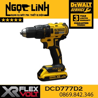 Máy khoan pin dewalt dcd777d2-b1