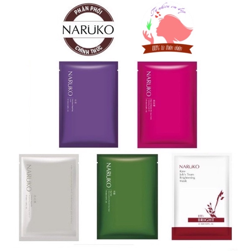MẶT NẠ DƯỠNG DA NARUKO MASK SHEET