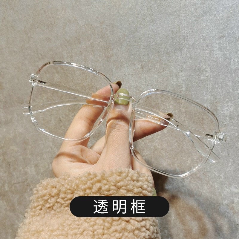 Mắt kính giả cận lục vuông  chống tia UV tia cực tím, phù hợp với mọi khuôn mặt