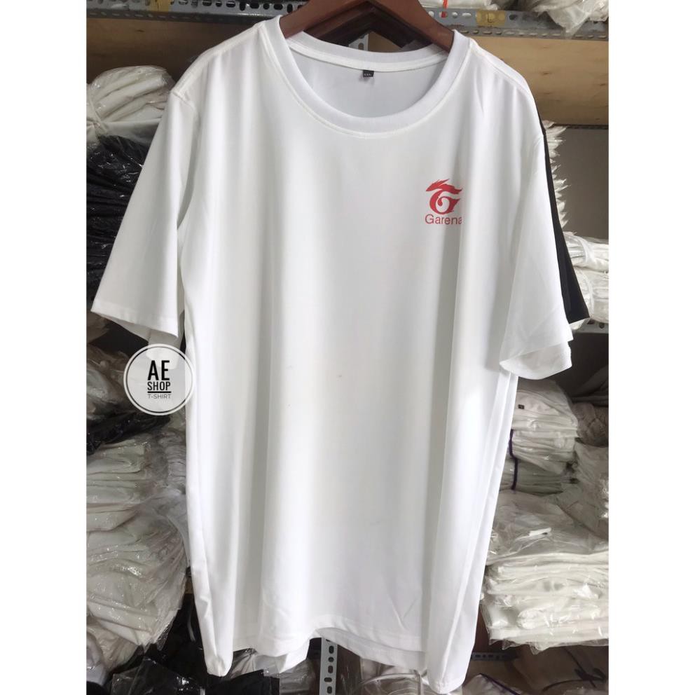 HOT SALE- Áo Thun Đen Trắng in hình Logo Game Garena