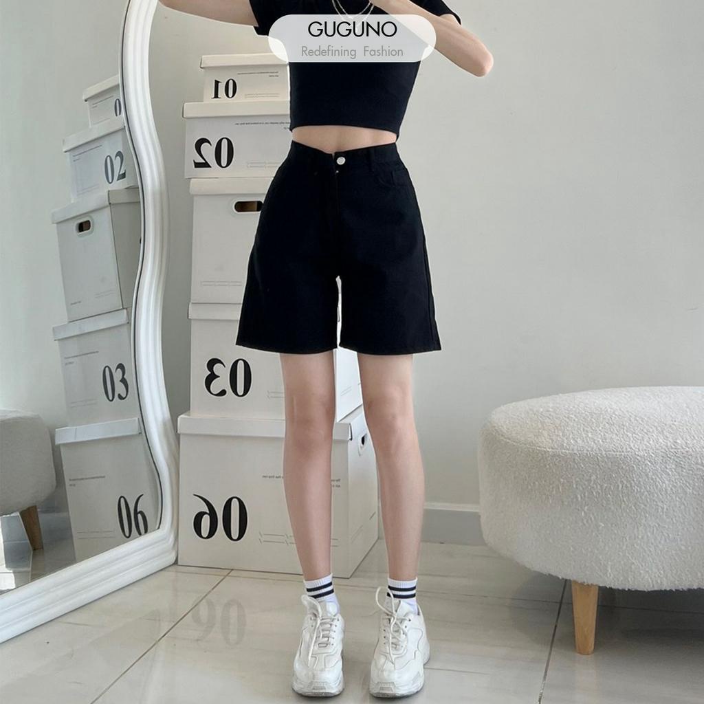 Quần jeans nữ đùi lửng Guguno