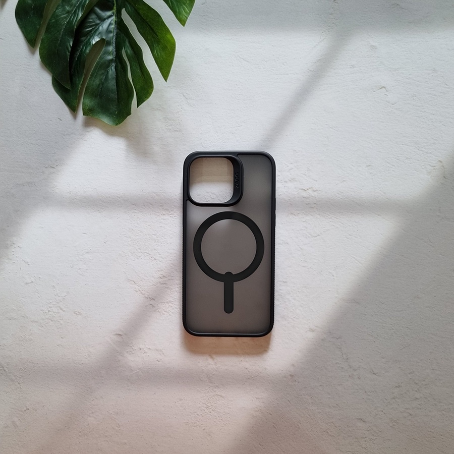 Ốp lưng IP14 series - ZAGG Hampton Snap Black