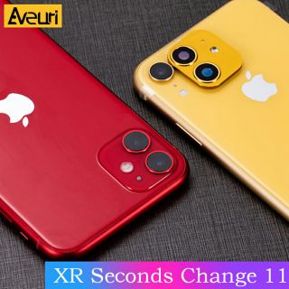 Ốp Độ Cụm Camera iPhone XR Giả iPhone 11