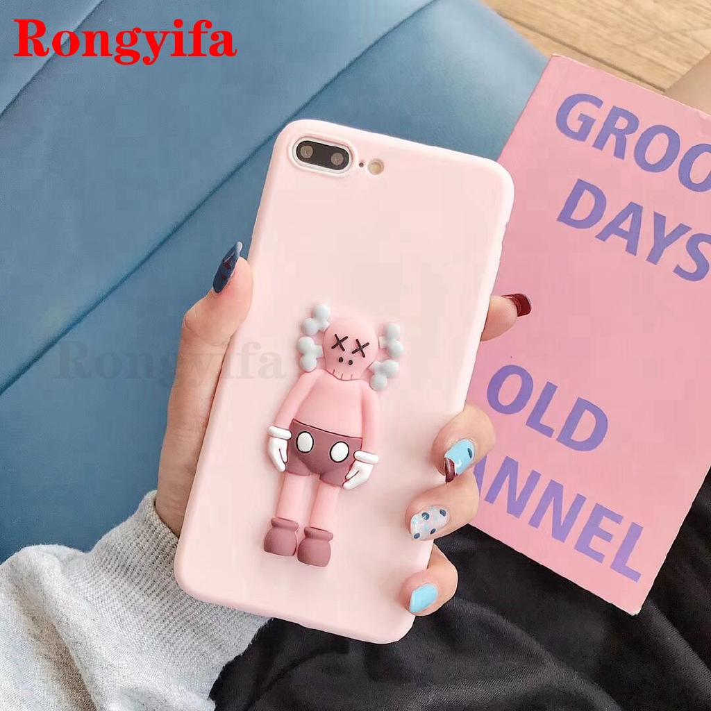 Ốp điện thoại TPU hoạ tiết Minnie Kaws hoạt hình dành cho Samsung Galaxy A9 A7 A7 A6+ Plus A6 2018 A5 2017 2016 | BigBuy360 - bigbuy360.vn