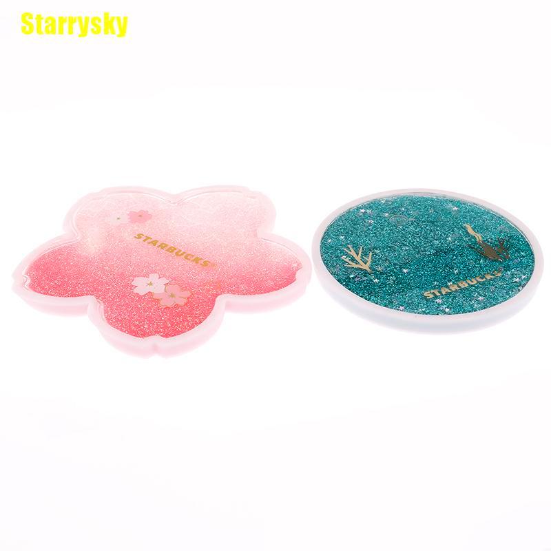 Đế Lót Ly Bằng Silicone Chống Trượt Họa Tiết Đại Dương Sakura