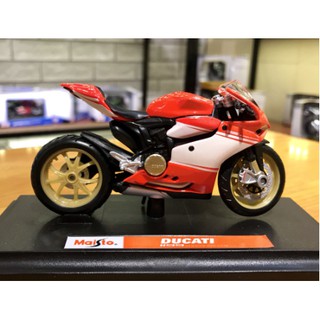Mô hình xe mô tô Ducati 1199 Superleggera tỉ lệ 1/18 hãng Maisto