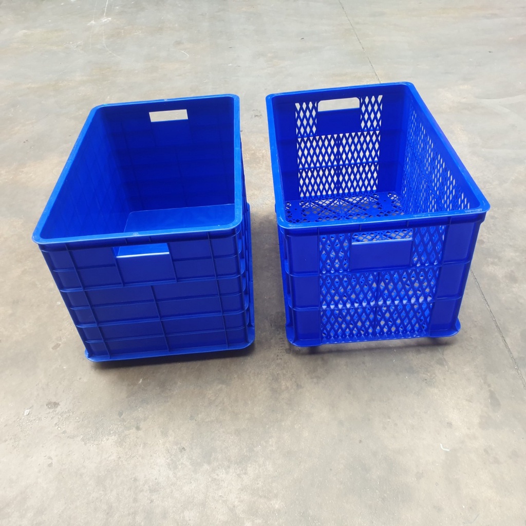 Thùng nhựa đặc 5 bánh xe - Thùng nhựa rỗng 5 bánh xe - KT: 780 x 500 x430mm