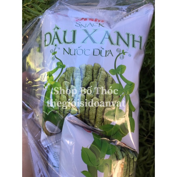 1 bịch 20 gói BIMBIM Oishi Đậu Xanh Nước Cốt Dừa