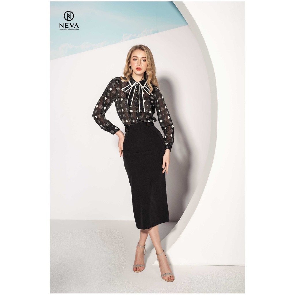 Chân váy nữ juyp Neva bút chì tôn dáng,chuẩn form chính hãng 21S3B310025T011 | BigBuy360 - bigbuy360.vn