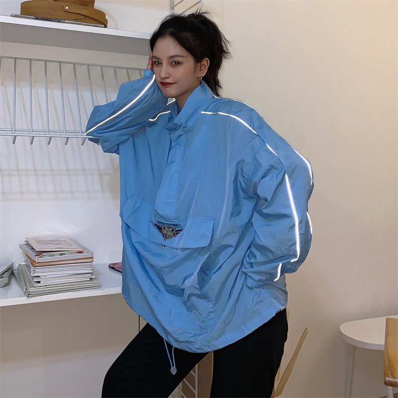 【ZHELIHANGFEI】Áo Khoác Chống Nắng Dài Tay Dáng Rộng Thoáng Khí Chất Lượng