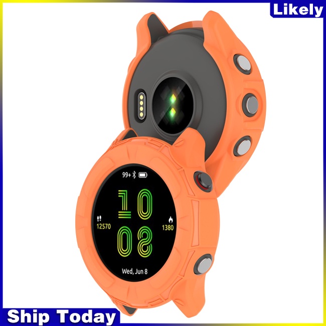 Ốp Bảo Vệ Bằng Silicon Mềm Chống Sốc Cho Garmin Forerunner 955