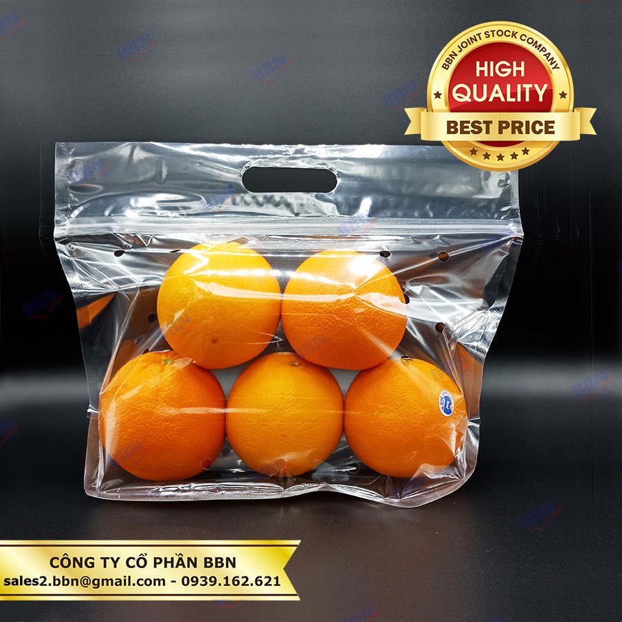 1kg túi zip đựng rau sạch 34x28 (67 túi)