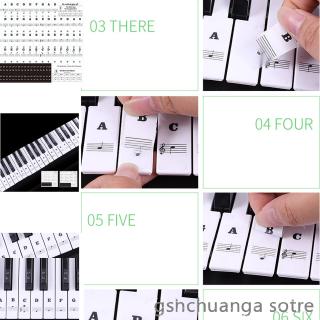 Miếng Dán Phím Đàn Piano 88 Phím