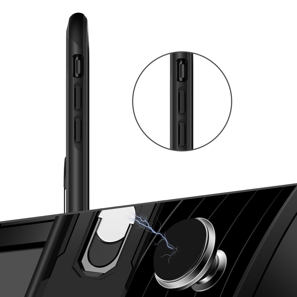 Ốp lưng GKK kèm Iring áo giáp bảo vệ Iphone X / Xs