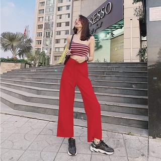 Quần ống rộng dài