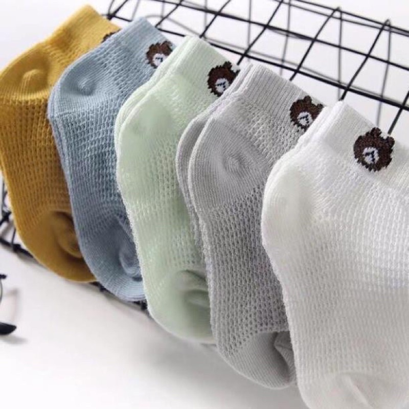 Set 5 đôi tất lưới cho bé-vớ lưới cho bé