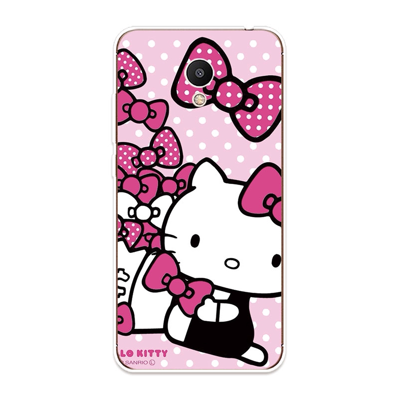 Ốp Lưng Meizu M3 M3S M5 M6 Note TPU mềm Case Hello Kitty