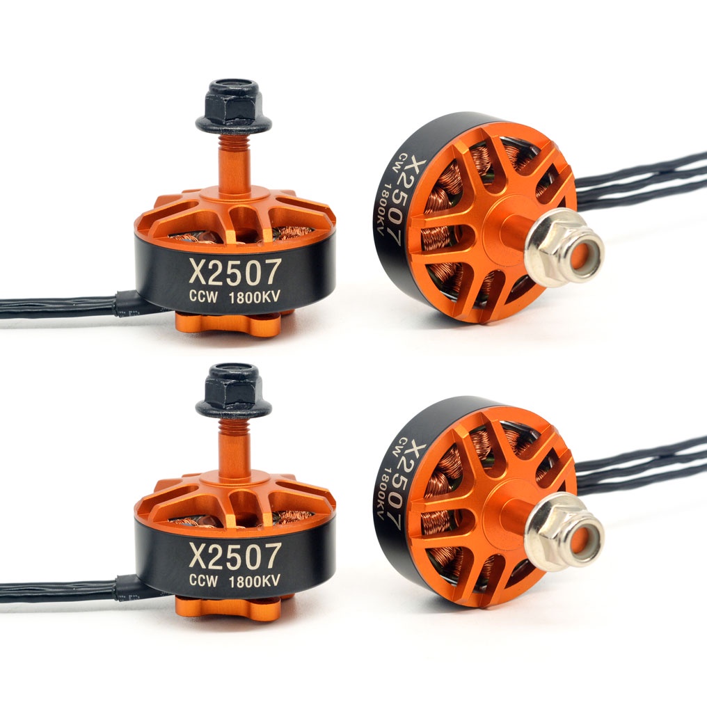 1 Động Cơ Không Chổi Than XM2507 1800KV 3-6S CW CCW Cho Máy Bay Điều Khiển Từ Xa