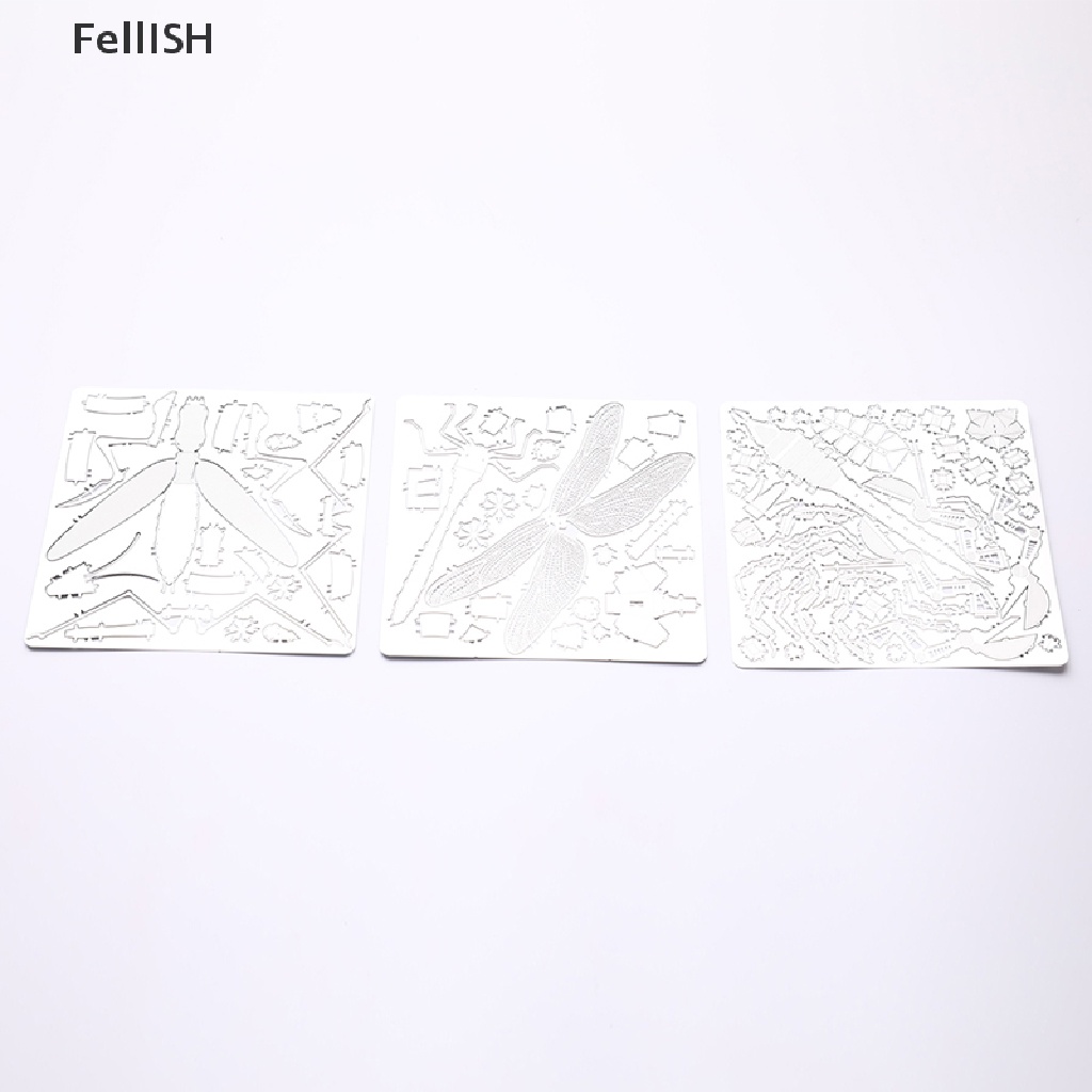 Đồ Chơi Lắp Ráp Hình Côn Trùng 3D Bằng Kim Loại Thủ Công DIY 439br