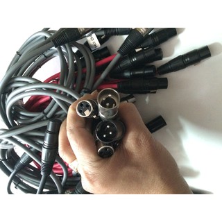 combo 2 jack canon đực cái dài 0.8m