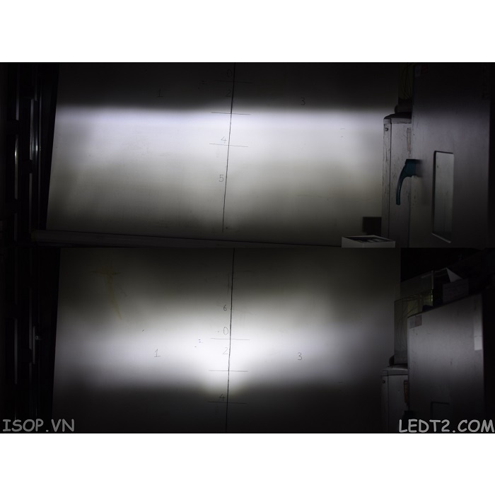[LEDT2 ISOP] Đèn pha LED Ultra View MOTO Xtra [Số lượng: 1 cái] [Bảo hành 6 tháng]