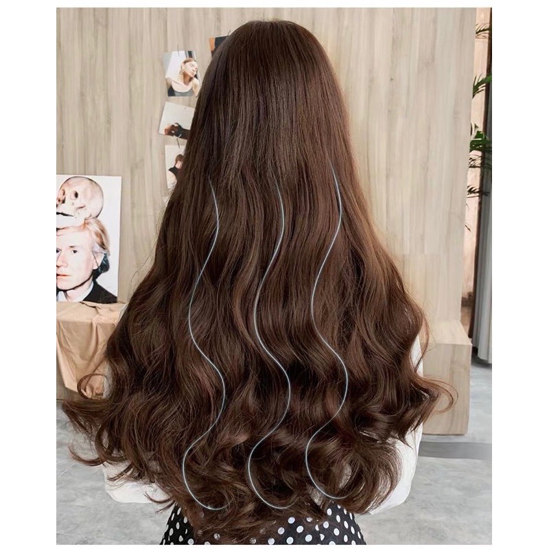 Tóc giả kẹp xoăn, kẹp tóc chư U. mã 9130