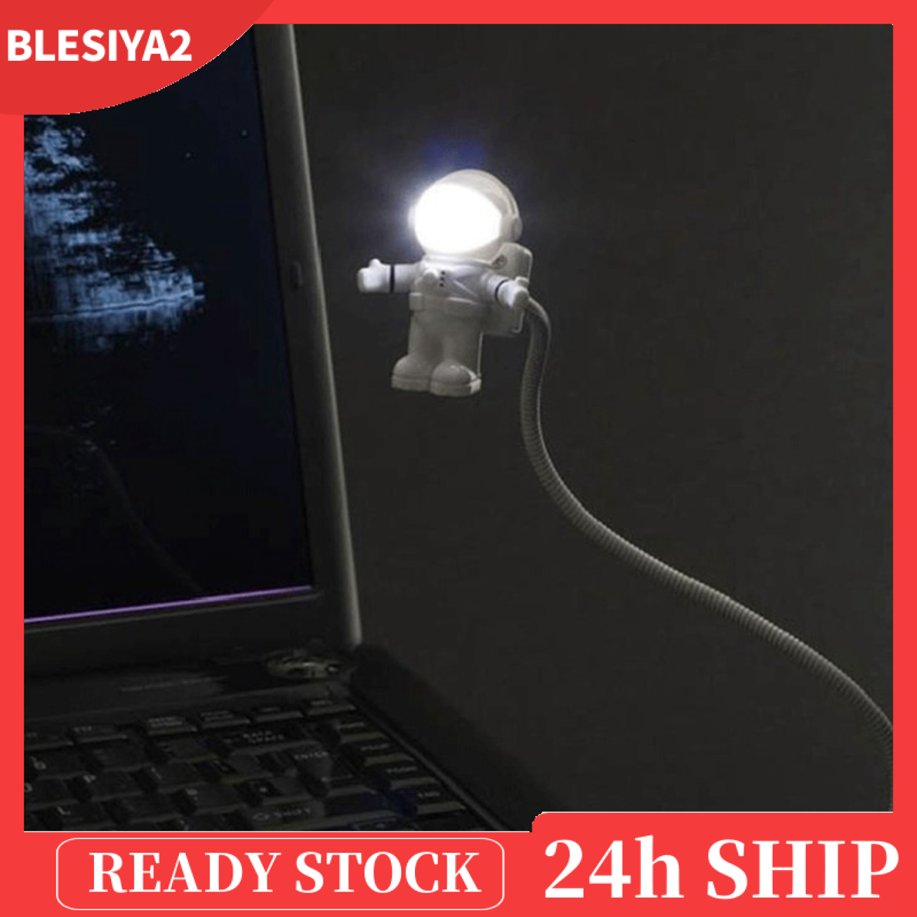 Đèn Đọc Sách Usb Hình Phi Hành Gia Chất Lượng Caoya2