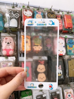 Kính cừơng lực hình cartoon 1 mặt iphone 7 plus/8plus