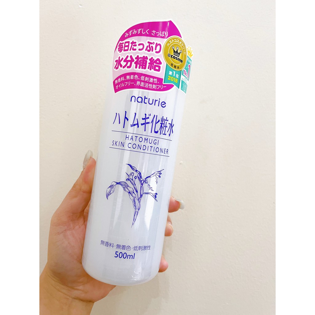 Nước hoa hồng ý dĩ naturie skin conditioner 500ml | WebRaoVat - webraovat.net.vn