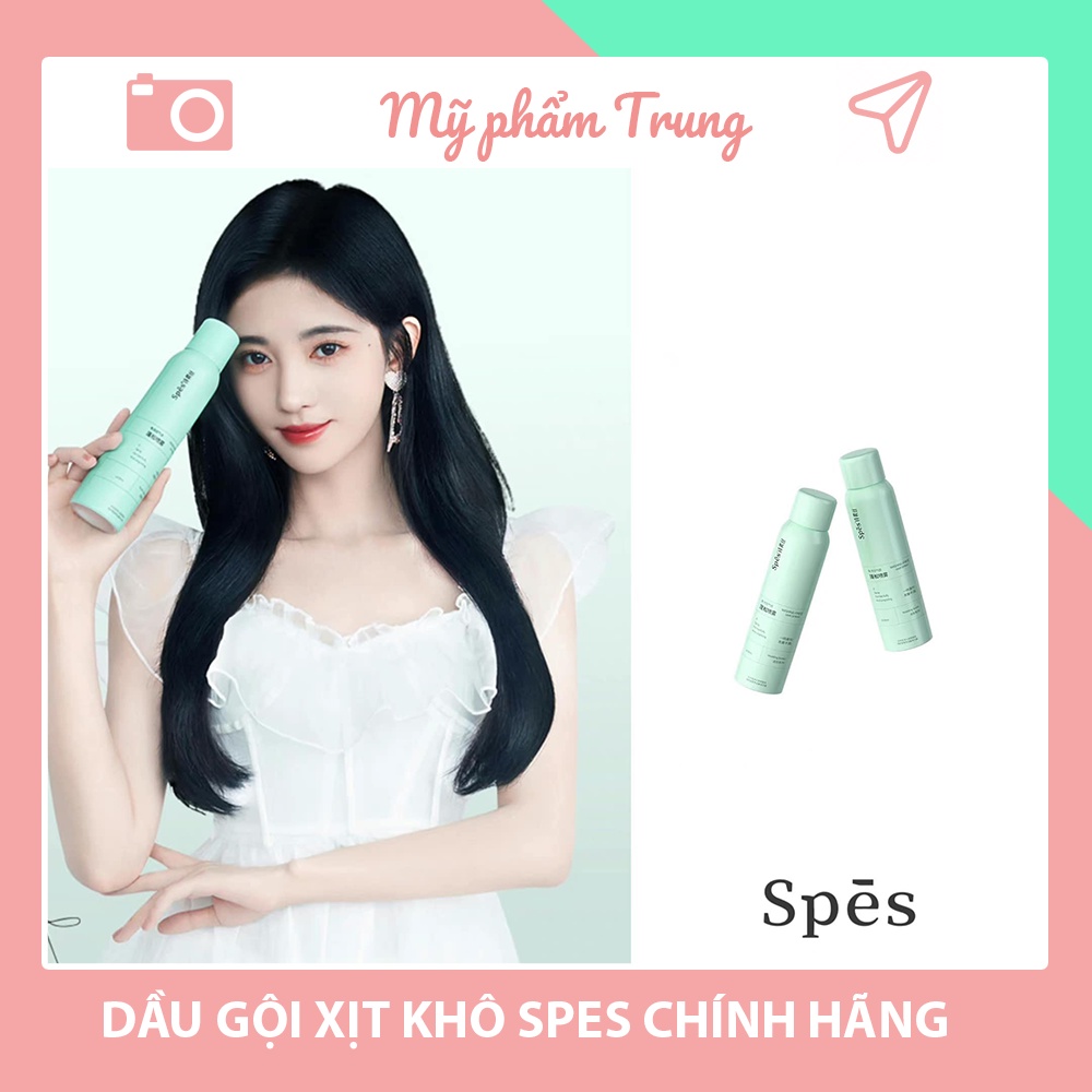 Dầu Gội khô Spes Chính Hãng 3 Tầng Hương HOT Douyin, Bồng bềnh Suốt 8 Tiếng, Không Dầu Bết Dính, Sạch Thơm Ngày Dài 150g