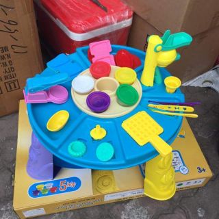 Bộ bàn đất nặn thông minh Đẹp lắm nhé khách 
Làm kem bằng đất nặn hàng vn cho các con an toàn lại sạch sẽ #198k 1 bộ to.